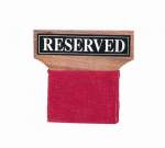 Reserved Seat Signs (Wood)