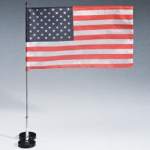 Lead Car Magnetic American Flag