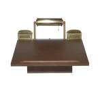 Two Card Wall Register Desk