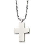 Brushed & Polished Reversible Cross