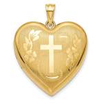 Cross Heart Locket