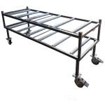 Mortuary Rack - 2 Tier End Loading