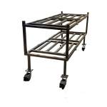 Mortuary Rack - 2 Tier Side Loading