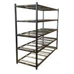 Mortuary Rack - 5 Tier End Loading