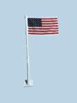 Clip On Window Flag - American