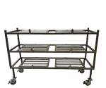 Mortuary Rack - 3 Tier Side Loading