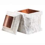 Aegean Ultra Urn Vault (Copper) - White