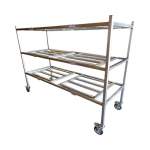 Body Storage Rack - Stainless Steel (Side Load)