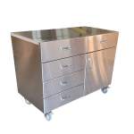 Stainless Steel Rolling Cabinet