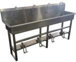 4 Foot Pedal Sink Station