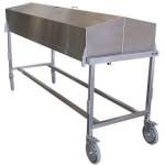 Covered Autopsy Dissection Table