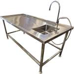 Autopsy Table with Sink