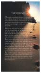 Footprints In The Sand Prayer Cards Footprints In The Sand Prayer Cards