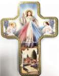 7" Wood Cross - Divine Mercy 7" Wood Cross - Divine Mercy