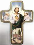 7" Wood Cross - Saint Jude 7" Wood Cross - Saint Jude