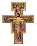8" Wood Cross - San Damiano 8" Wood Cross - San Damiano