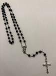 Black Wood Bead Rosary (Per Dozen) Black Wood Bead Rosary (Per Dozen)
